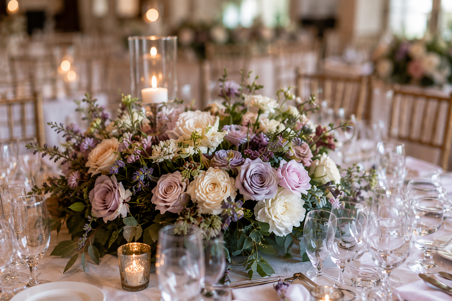Wedding reception flowers ready to be donated to The Bloom Again Project